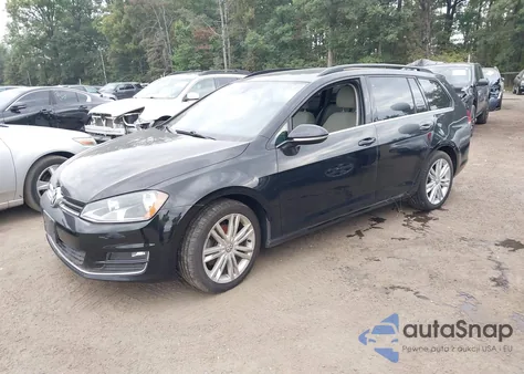 2015 Volkswagen Golf Sportwagen Tdi Se 4-Door z USA, uszkodzony, nr VIN 3VWCA7AU7FM520218